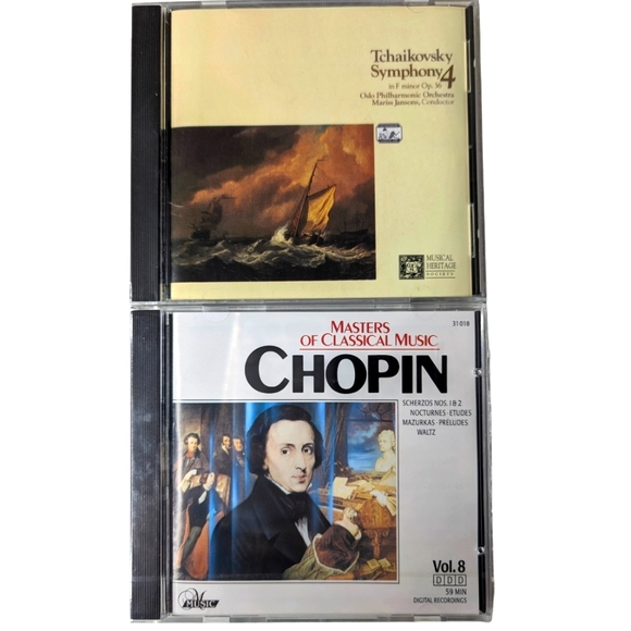 Classical music CDs Tchaikovsky and Chopin - Picture 1 of 3